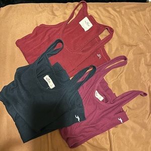3 Hollister Tank Tops size small